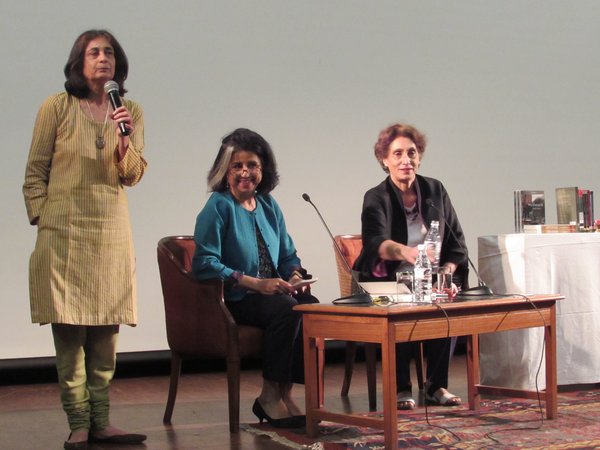 Ritu Menon with Palestianian writers